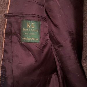 A nice two button coat made expressly by Michael Harris